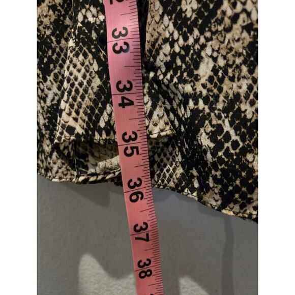 Veronica Beard Women's Snake Print Silk Mini Dress Size 8 Office Party - Picture 7 of 9